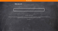 Desktop Screenshot of delux-sex.com