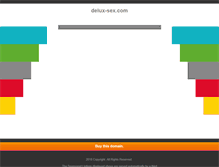 Tablet Screenshot of delux-sex.com